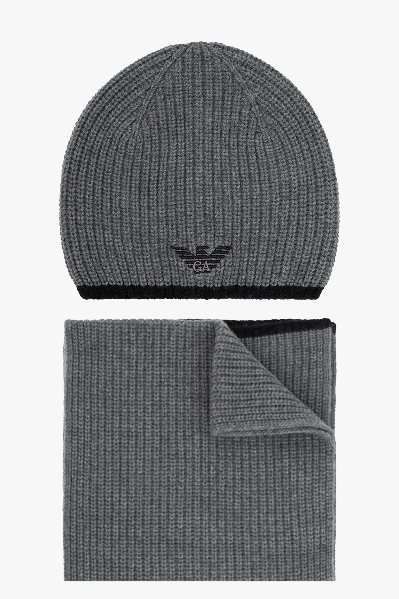 Emporio Armani Beanie scarf set Men s Accessories Vitkac